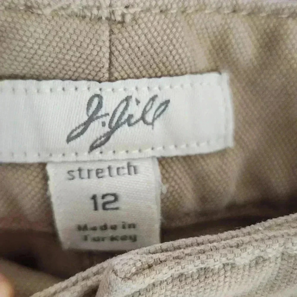 Vintage J. Jill Stretch Boot cut Khaki Women's Pants 12 - Picture 5 of 8